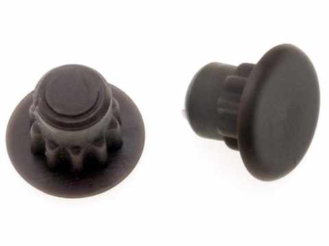 SZERELVÉNYEK - MŰANYAG CF01 FURATTAKARÓ ÁTM:5x5mm FEKETE