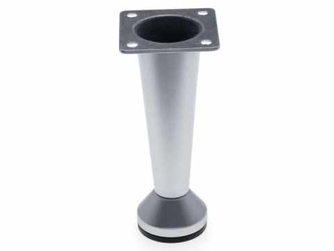 LÁBAK - FÉM DESIGN LÁB EM-077-A 100mm MATT KRÓM