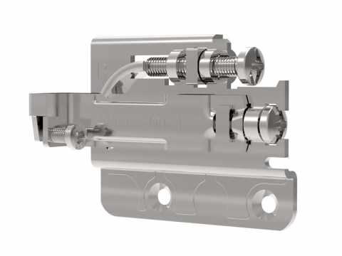 SZEKRÉNY FÜGGESZTŐ 704 15 ZV VIDX ANTI-DROP CINK