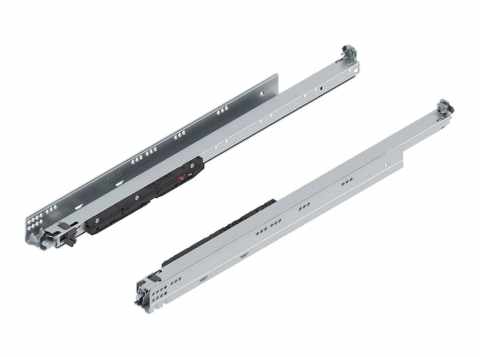 BLUM- MOVENTO 766H7000S  MOVENTO MP  Cink ezzel BLUMOTION S, teljes kihúzás a fa fiók, 60 kg, NH=700 mm, kuplunggal szerelendő, bal / jobb
